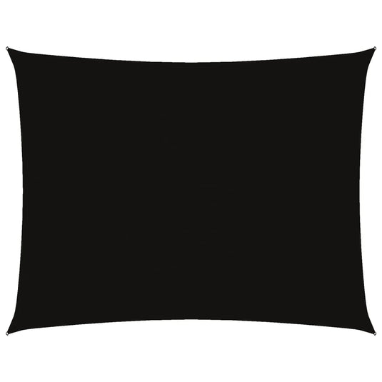 Vidaxl zonnescherm rechthoekig 5x7 m oxford stof zwart