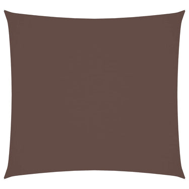 Vidaxl zonnescherm vierkant 3,6x3,6 m oxford stof bruin