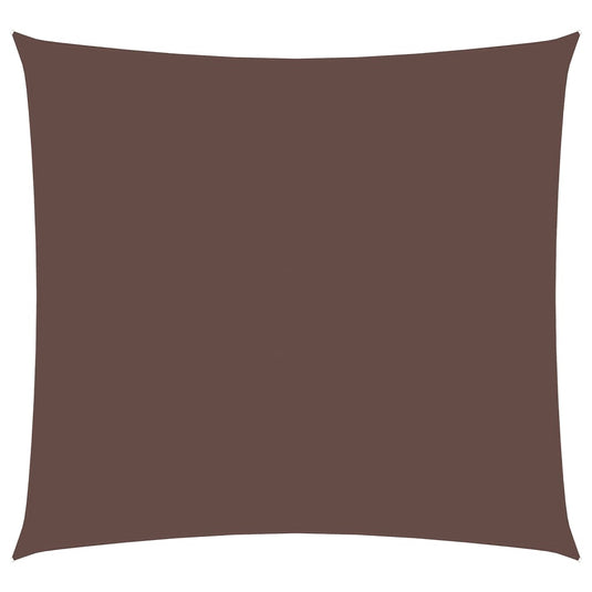 Vidaxl zonnescherm vierkant 4,5x4,5 m oxford stof bruin
