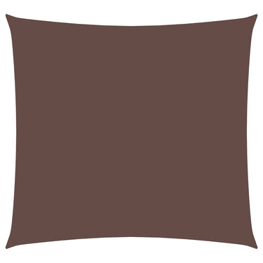 Vidaxl zonnescherm vierkant 6x6 m oxford stof bruin