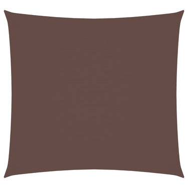 Vidaxl zonnescherm vierkant 7x7 m oxford stof bruin
