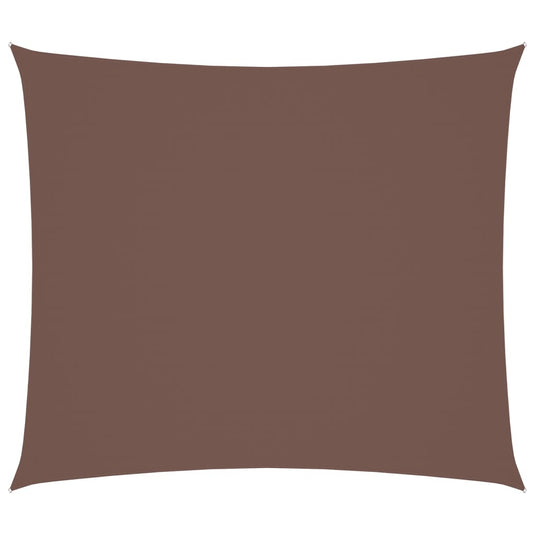 Vidaxl zonnescherm rechthoekig 2,5x3 m oxford stof bruin