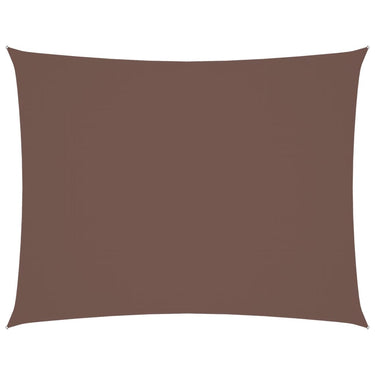 Vidaxl zonnescherm rechthoekig 2,5x4 m oxford stof bruin
