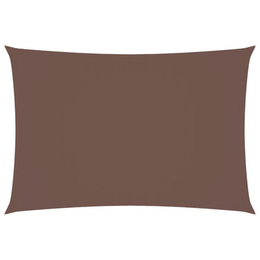 Vidaxl zonnescherm rechthoekig 2,5x4,5 m oxford stof bruin