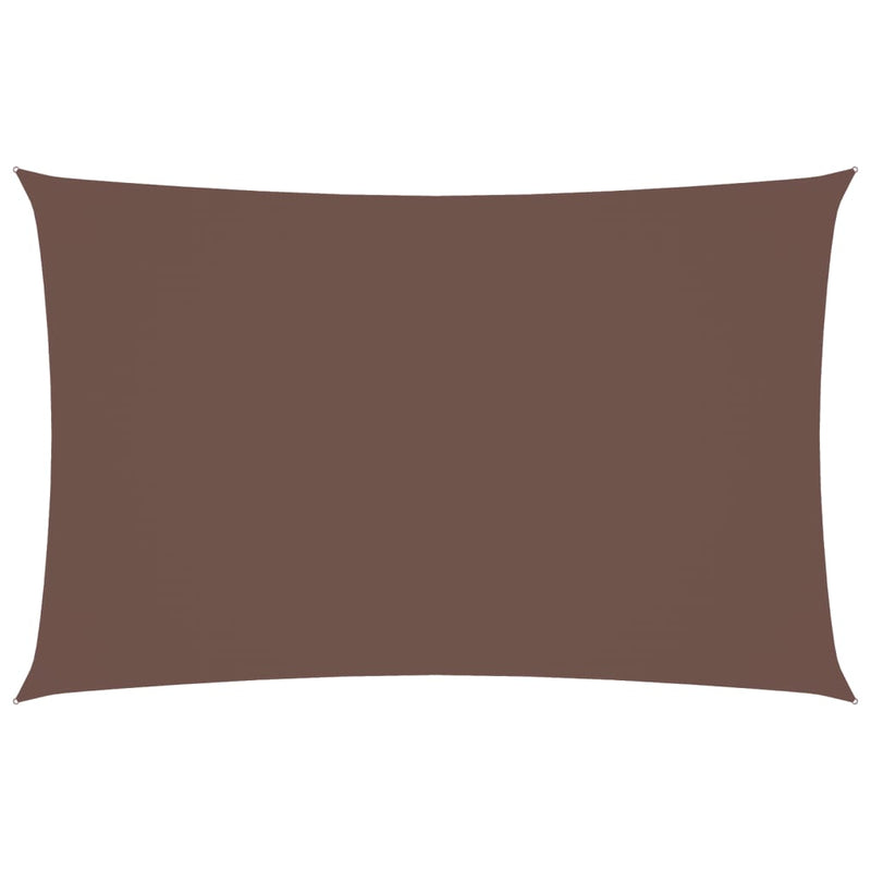 Load image into Gallery viewer, Vidaxl zonnescherm rechthoekig 2,5x5 m oxford stof bruin
