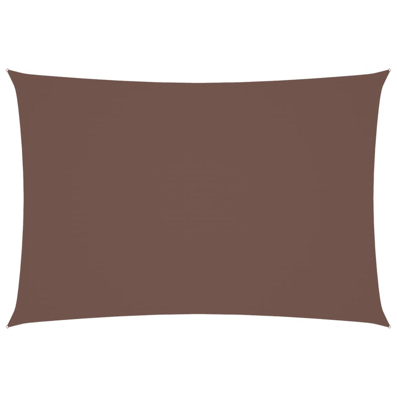 Load image into Gallery viewer, Vidaxl zonnescherm rechthoekig 3x5 m oxford stof bruin
