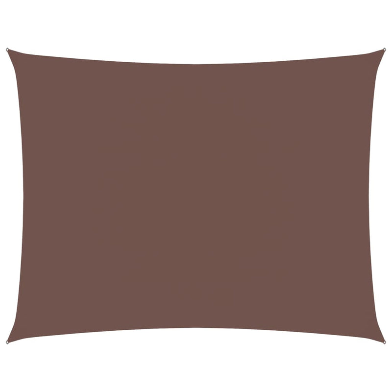 Load image into Gallery viewer, Vidaxl zonnescherm rechthoekig 3,5x4,5 m oxford stof bruin
