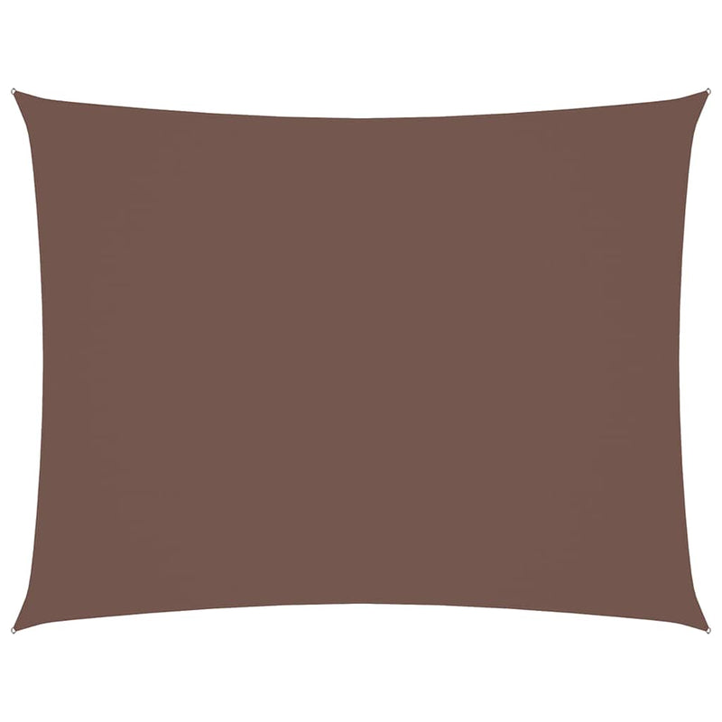 Load image into Gallery viewer, Vidaxl zonnescherm rechthoekig 4x6 m oxford stof bruin
