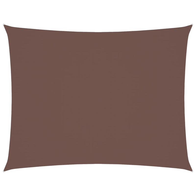 Load image into Gallery viewer, Vidaxl zonnescherm rechthoekig 6x8 m oxford stof bruin
