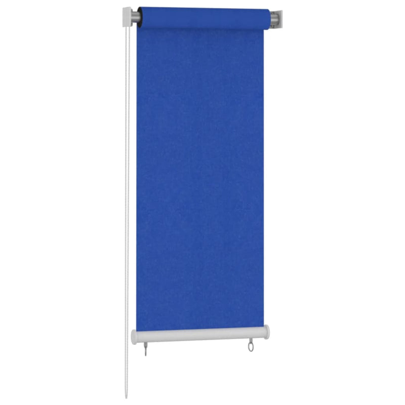 Load image into Gallery viewer, VidaXL Rolgordijn voor buiten 60x140 cm HDPE blauw
