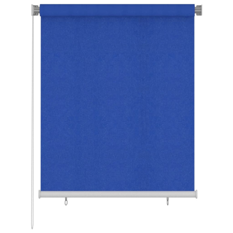 Load image into Gallery viewer, VidaXL Rolgordijn voor buiten 120x140 cm HDPE blauw
