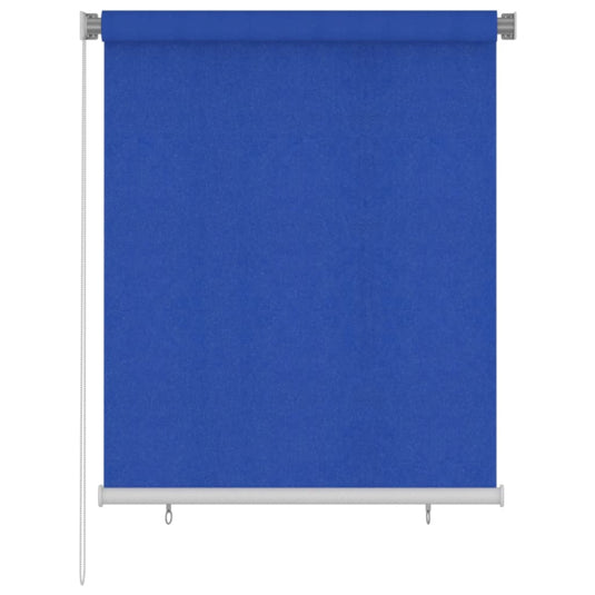 VidaXL Rolgordijn voor buiten 120x140 cm HDPE blauw