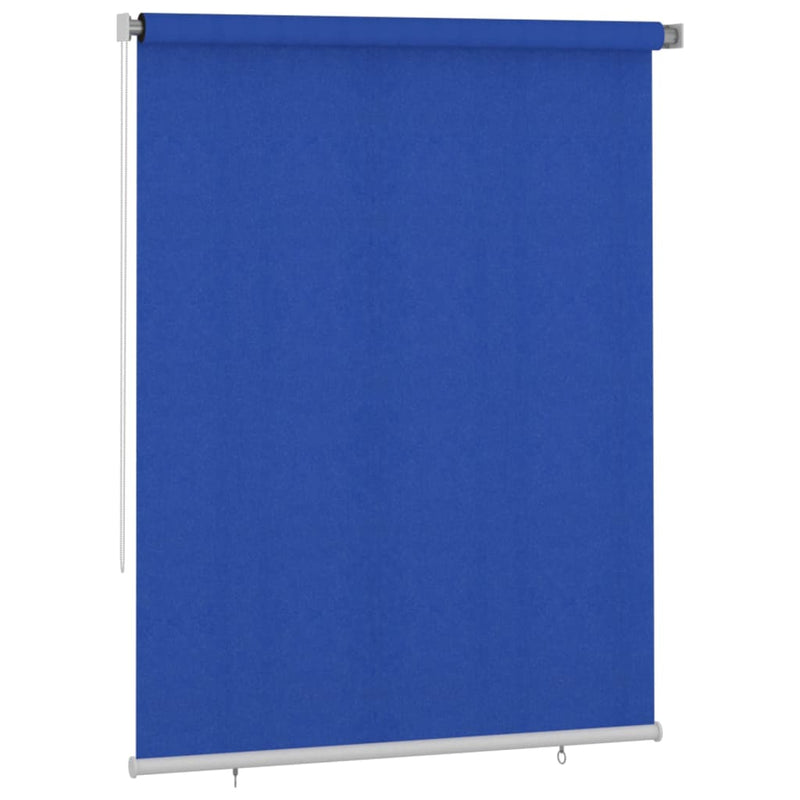 Load image into Gallery viewer, VidaXL Rolgordijn voor buiten 180x230 cm HDPE blauw

