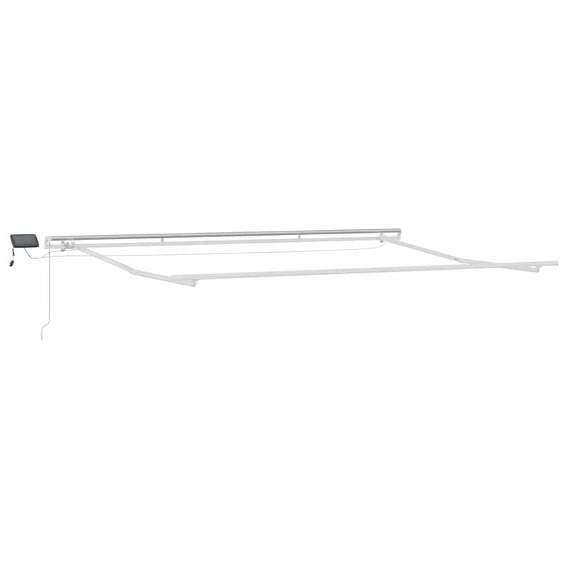 Afbeelding laden in galerijviewer, Vidaxl zijde frame met led-striplichten wit 500 × 300 cm aluminium
