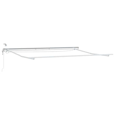 Vidaxl zijde frame met led-striplichten wit 400 × 300 cm aluminium
