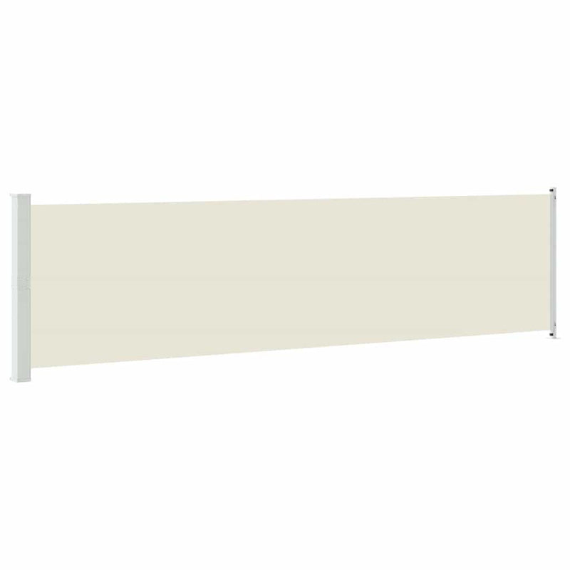 Load image into Gallery viewer, Vidaxl tuinscherm uittrekbaar 600x160 cm crème
