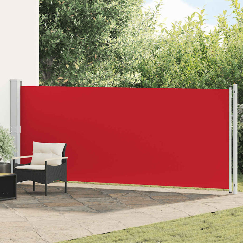 Load image into Gallery viewer, Vidaxl tuinscherm uittrekbaar 600x160 cm rood

