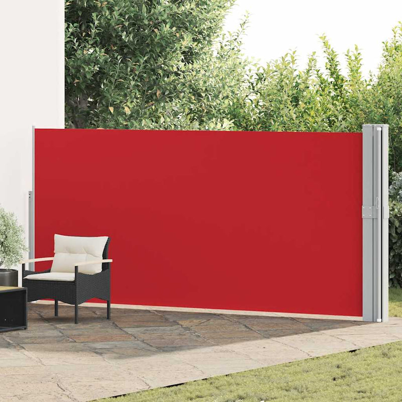 Load image into Gallery viewer, Vidaxl tuinscherm uittrekbaar 170x1200 cm rood
