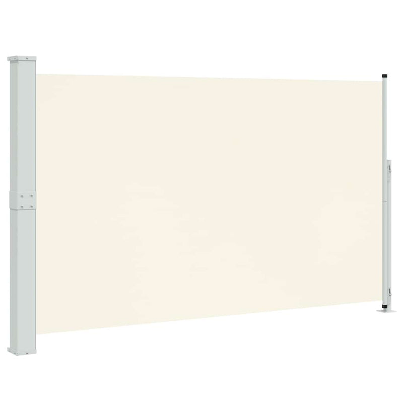 Load image into Gallery viewer, Vidaxl tuinscherm uittrekbaar 180x314 cm crèmekleurig
