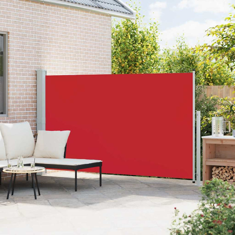 Load image into Gallery viewer, Vidaxl tuinscherm uittrekbaar 180x300 cm rood

