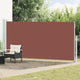 Vidaxl tuinscherm uittrekbaar 180x500 cm bruin