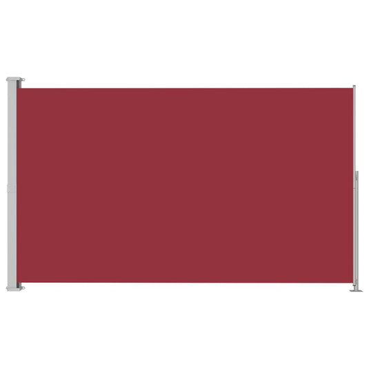 Vidaxl tuinscherm uittrekbaar 220x300 cm rood