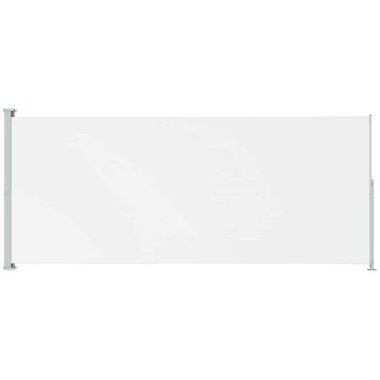 Vidaxl tuinscherm uittrekbaar 220x500 cm crème