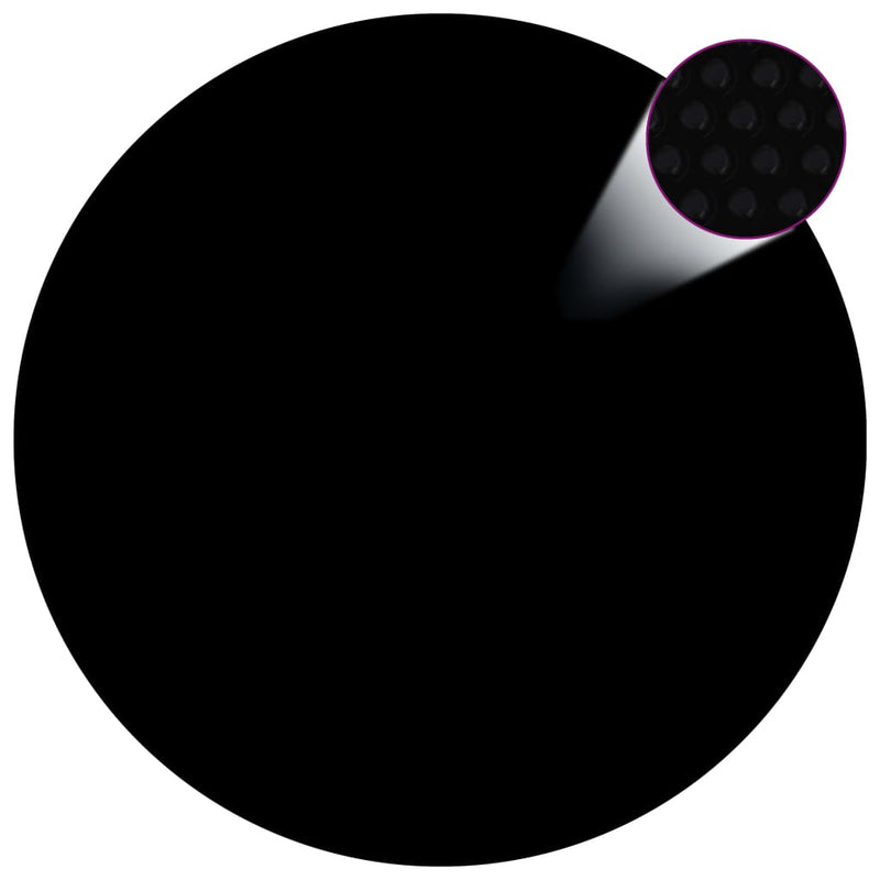 Load image into Gallery viewer, Vidaxl zwembadfolie solar drijvend 210 cm pe zwart en blauw
