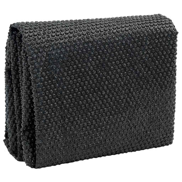 Vidaxl zwembadfolie solar drijvend 300 cm pe zwart en blauw