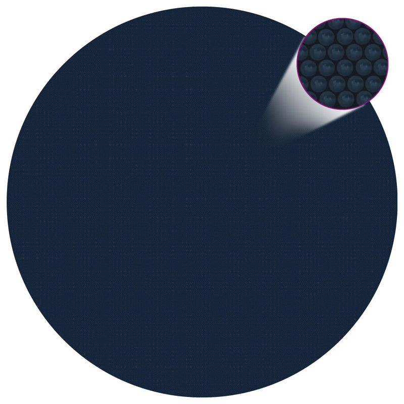 Load image into Gallery viewer, Vidaxl zwembadfolie solar drijvend 488 cm pe zwart en blauw
