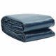 Vidaxl zwembadfolie solar drijvend 527 cm pe zwart en blauw