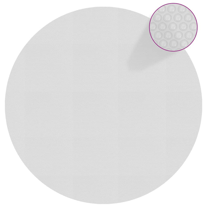 Load image into Gallery viewer, Vidaxl zwembadfolie solar drijvend 250 cm pe grijs
