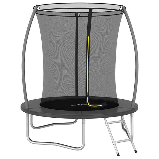 Vidaxl trampolineset rond 80 kg 183x52 cm