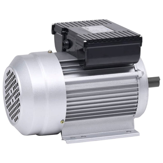 Vidaxl elektromotor 1 fase 1,5 kw 2 kp 2-polig 2800 rpm aluminium