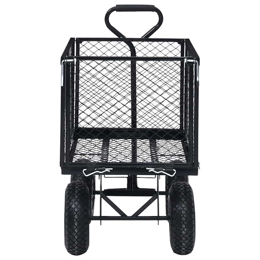 Vidaxl tuinwagen 350 kg zwart