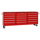 VidaXL Gereedschapswagen met 15 lades staal rood
