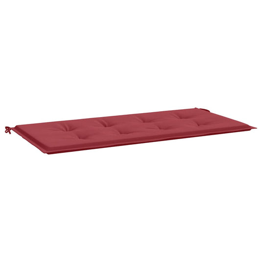 Vidaxl tuinbankkussen 100x50x4 cm oxford stof wijnrood