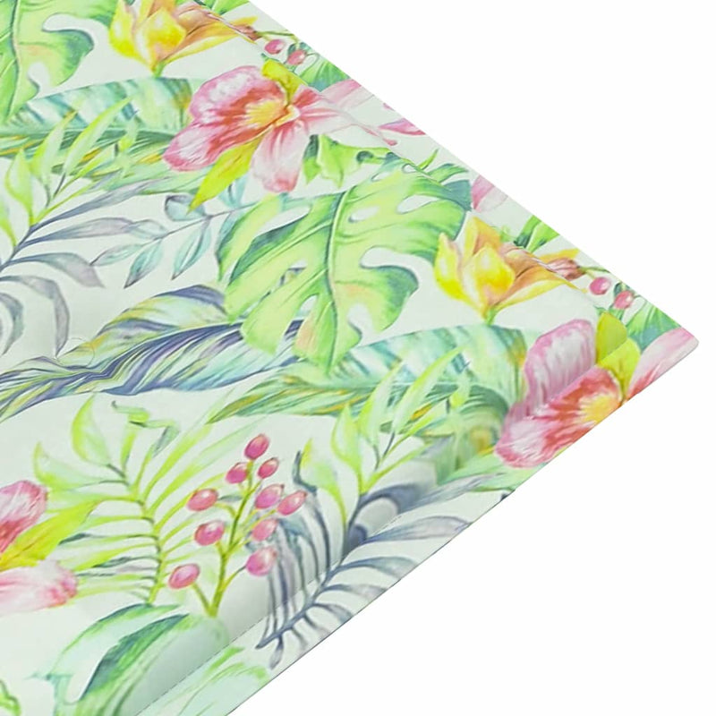Load image into Gallery viewer, Vidaxl tuinbankkussen 100x50x3 cm oxford stof bladpatroon
