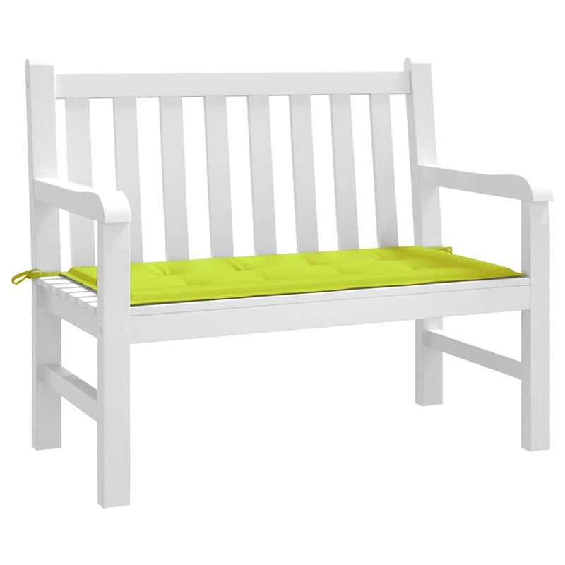 Load image into Gallery viewer, Vidaxl tuinbankkussen 120x50x4 cm oxford stof felgroen
