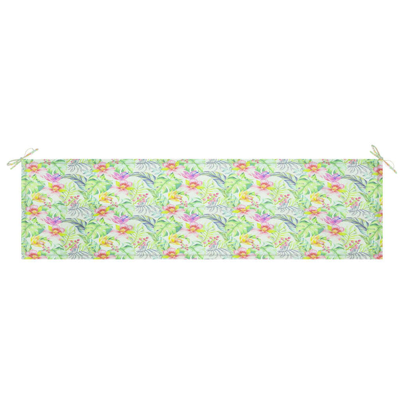 Load image into Gallery viewer, VidaXL Tuinbankkussen 180x50x3 cm oxford stof bladpatroon
