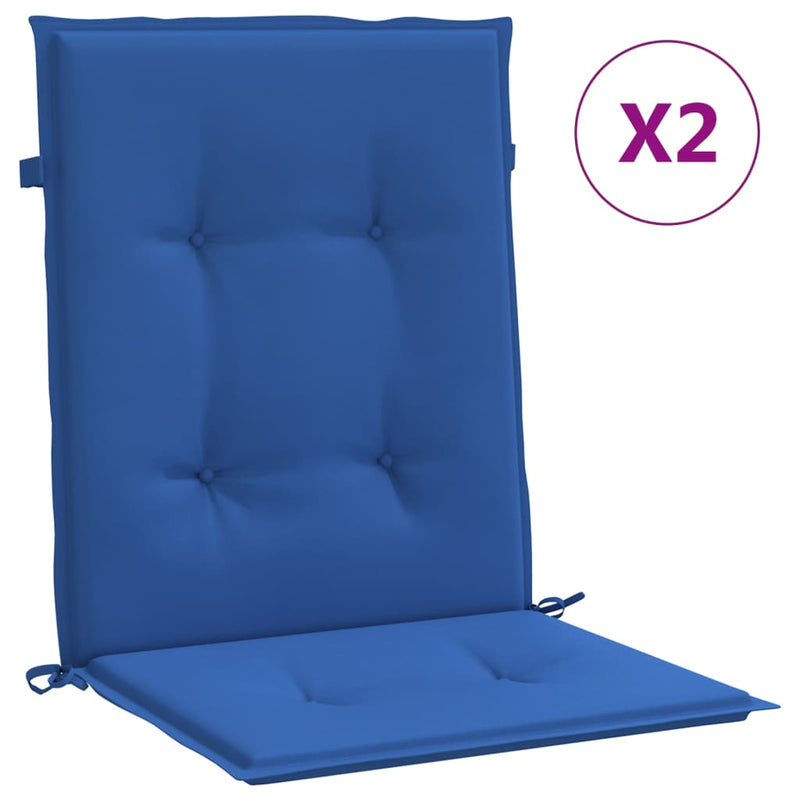 Load image into Gallery viewer, Vidaxl tuinstoelkussens 2 st 100x50x3 cm oxford stof koningsblauw
