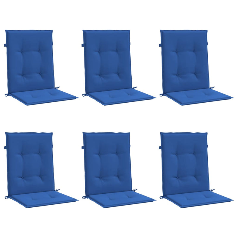Load image into Gallery viewer, Vidaxl tuinstoelkussens 6 st 100x50x3 cm oxford stof koningsblauw
