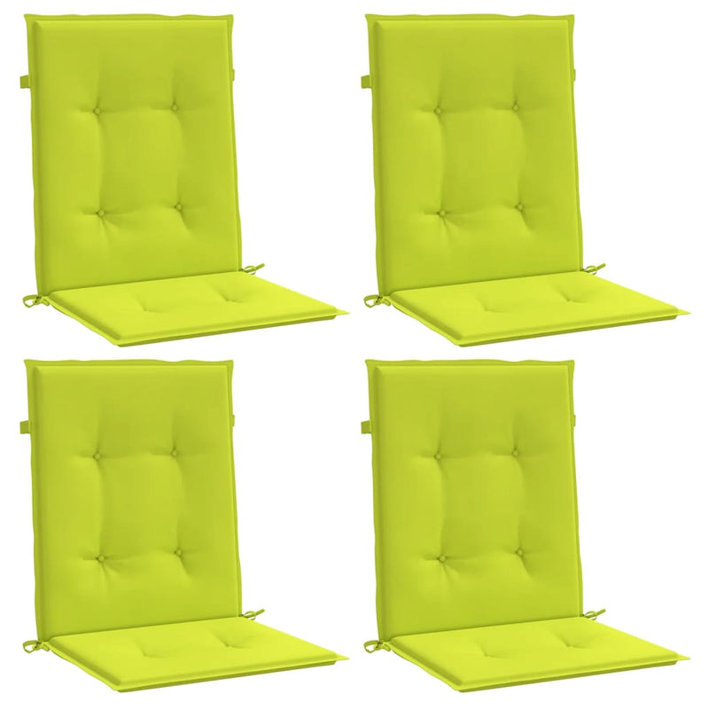 Load image into Gallery viewer, Vidaxl tuinstoelkussens 4 st 100x50x3 cm oxford stof heldergroen
