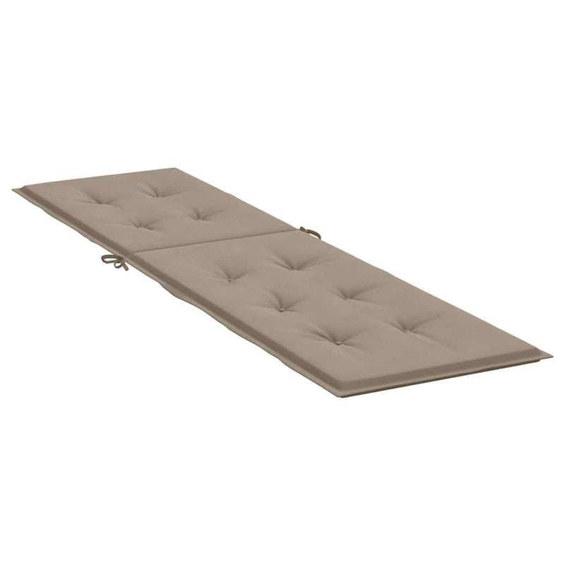 Load image into Gallery viewer, Vidaxl terrasstoelkussen (75+105)x50x4 cm taupe

