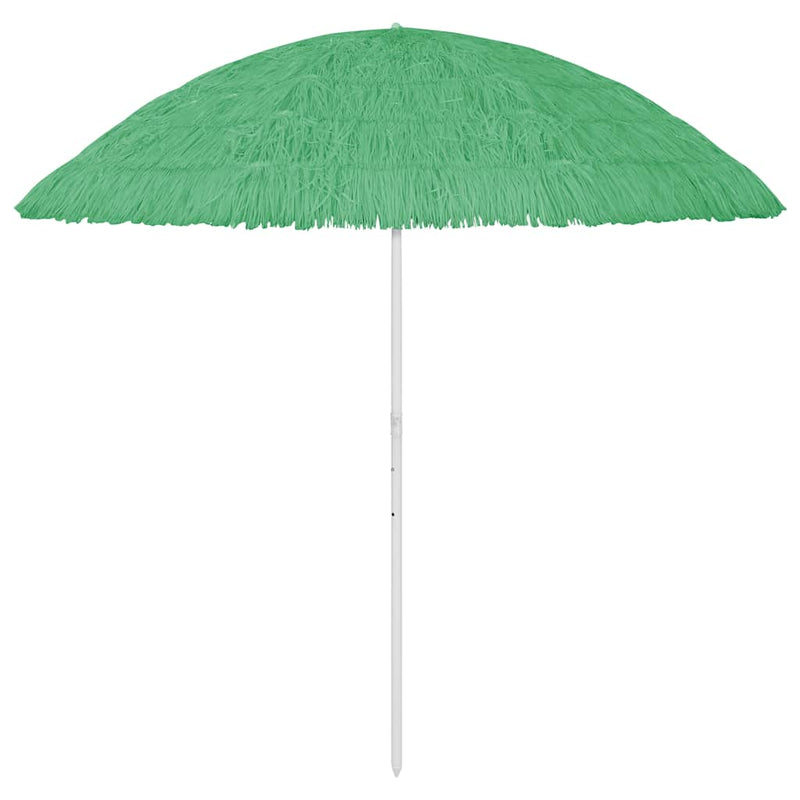 Load image into Gallery viewer, Vidaxl strandparasol hawaï 300 cm groen
