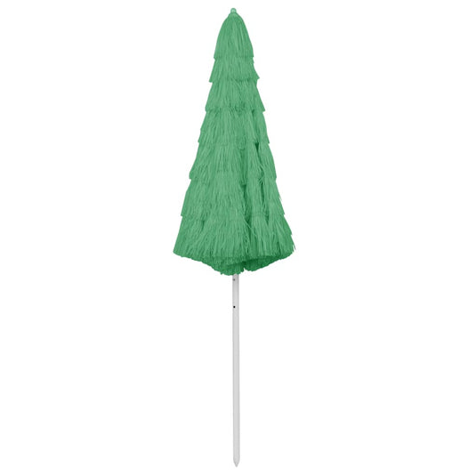 Vidaxl strandparasol hawaï 300 cm groen