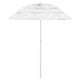 Vidaxl strandparasol hawaï 180 cm wit
