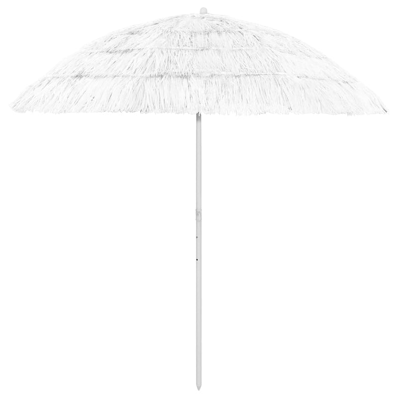Load image into Gallery viewer, Vidaxl strandparasol hawaï 240 cm wit
