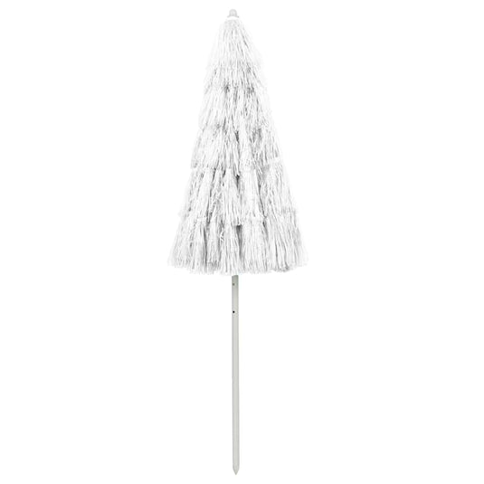 Vidaxl strandparasol hawaï 240 cm wit