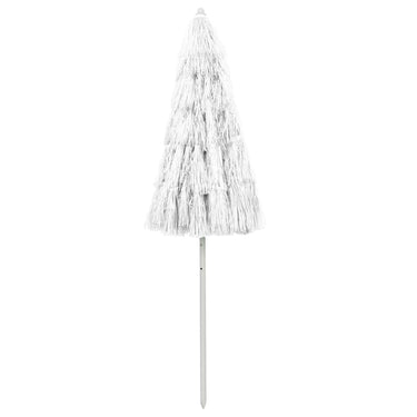 Vidaxl strandparasol hawaï 240 cm wit